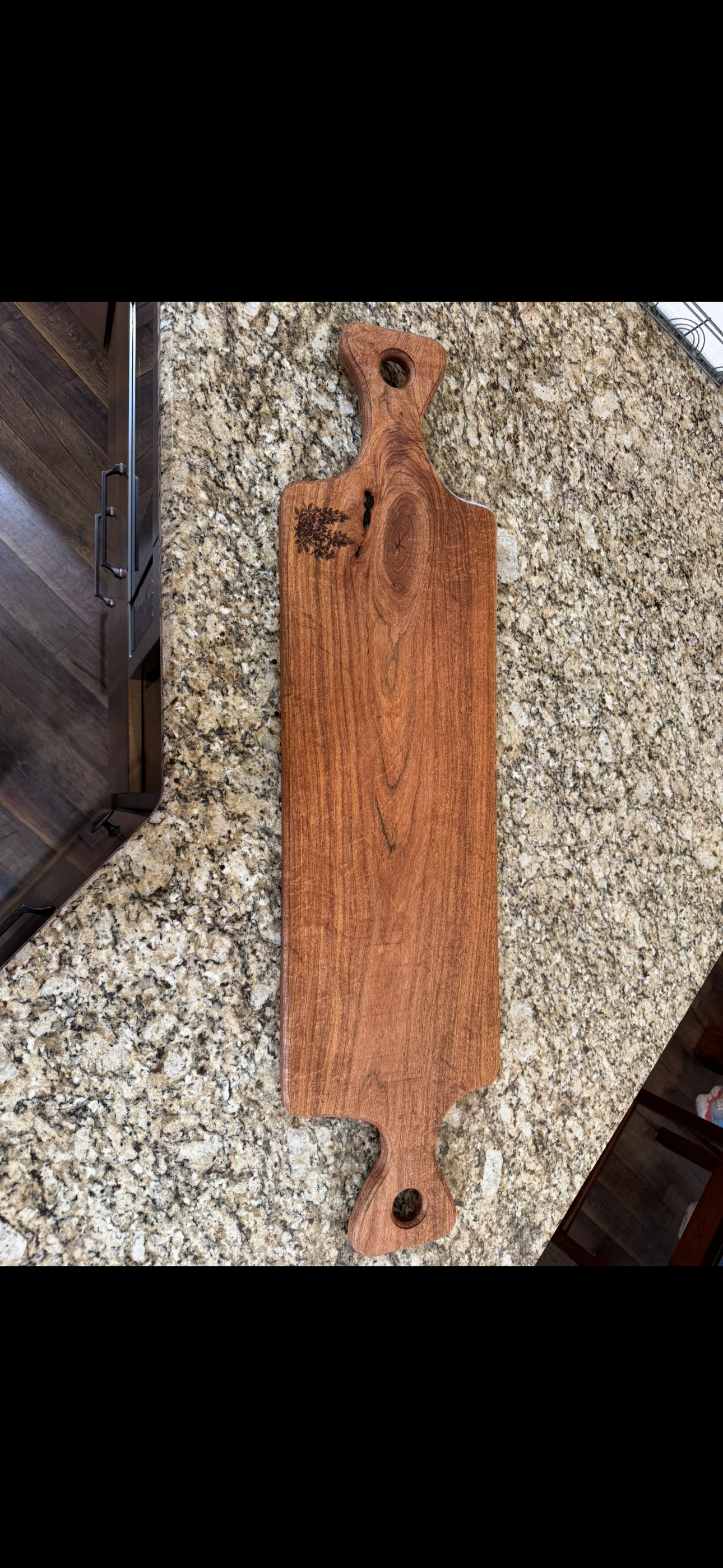 Solid Mesquite Charcuterie Board