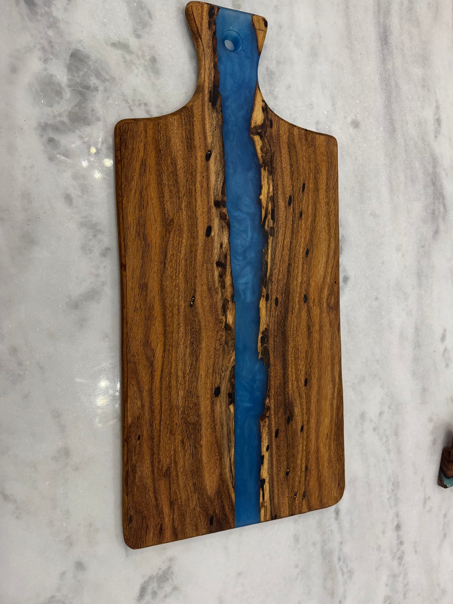 Mesquite Epoxy Charcuterie Board