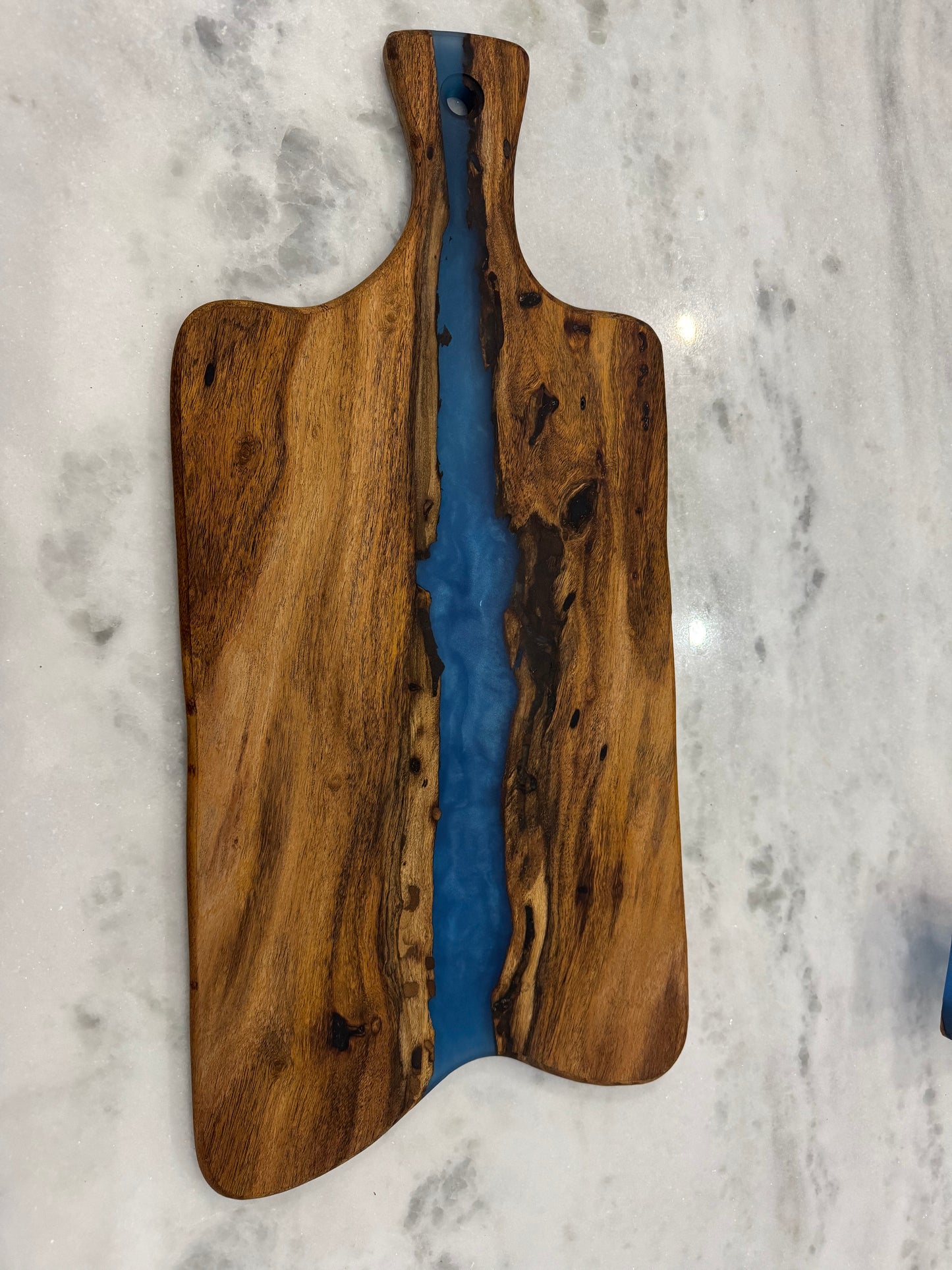 Mesquite Epoxy Charcuterie Board