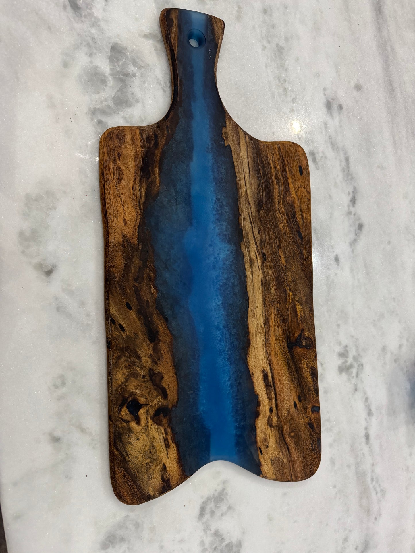 Mesquite Epoxy Charcuterie Board