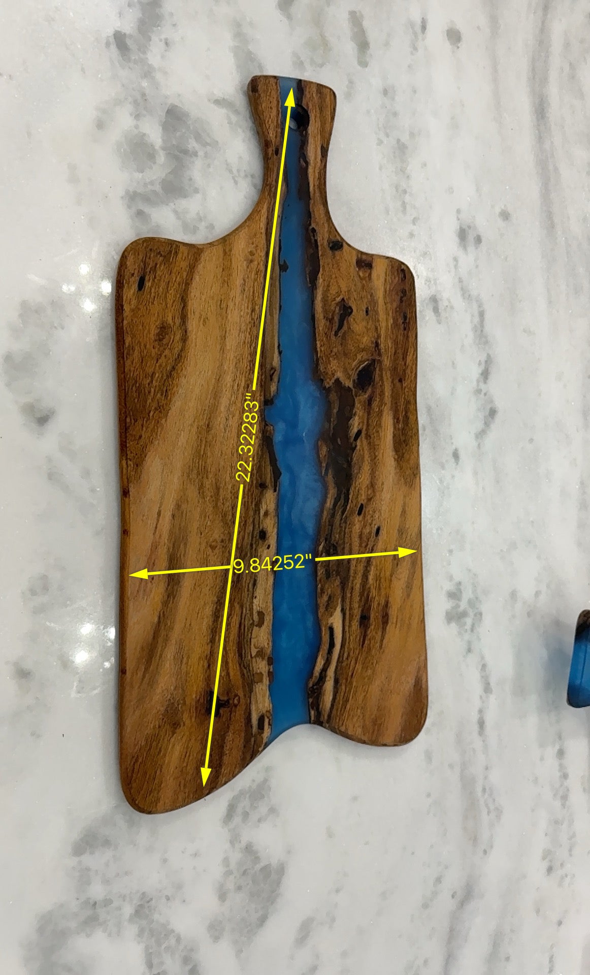 Mesquite Epoxy Charcuterie Board