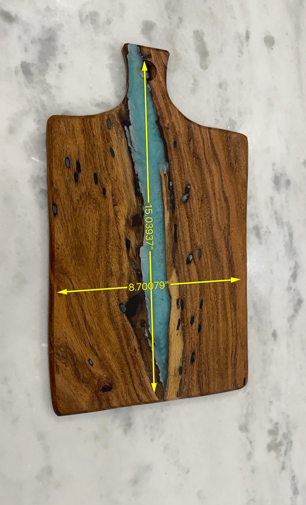 Mesquite Epoxy Charcuterie Boards