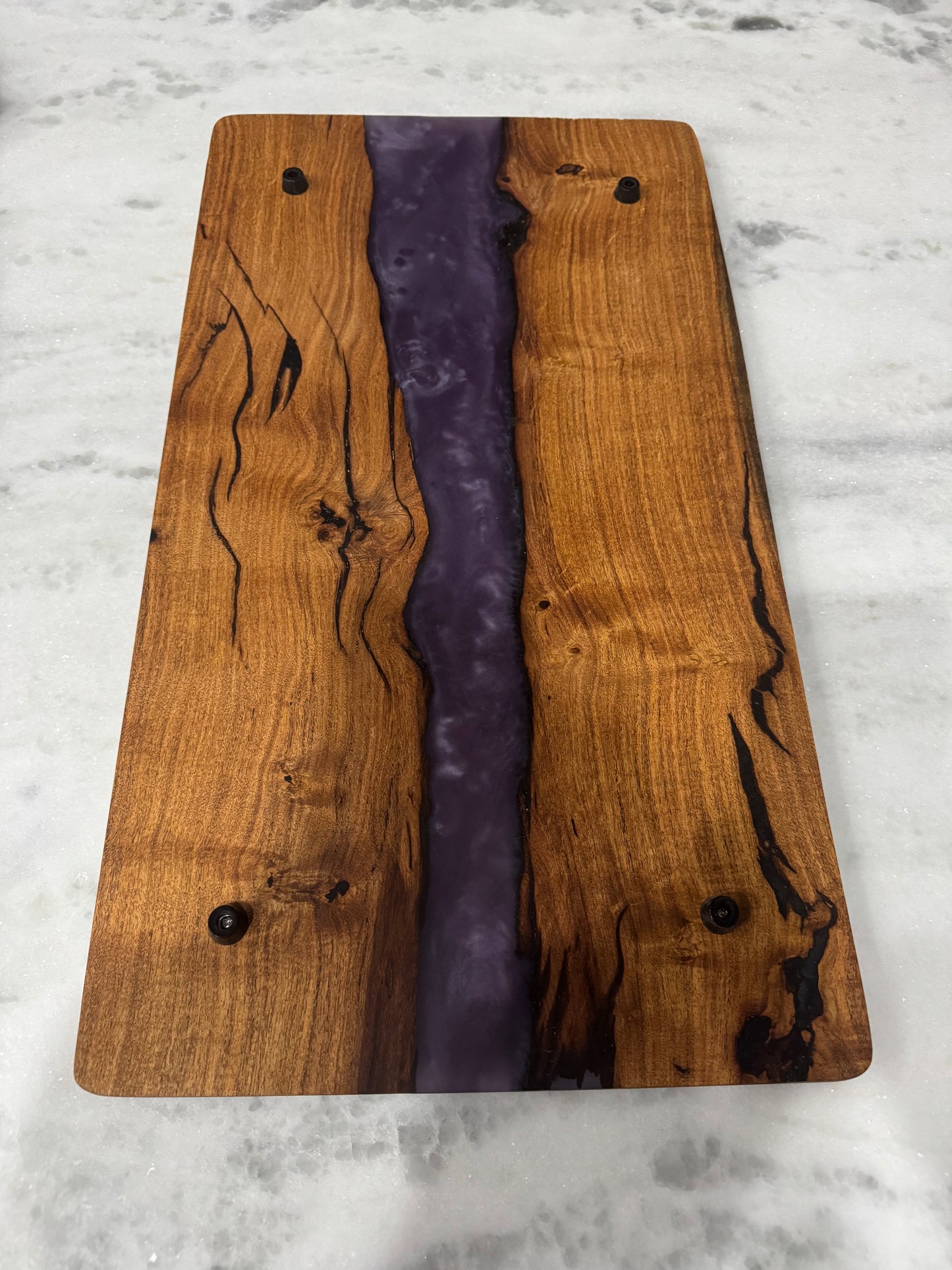 Mesquite Epoxy Charcuterie Board