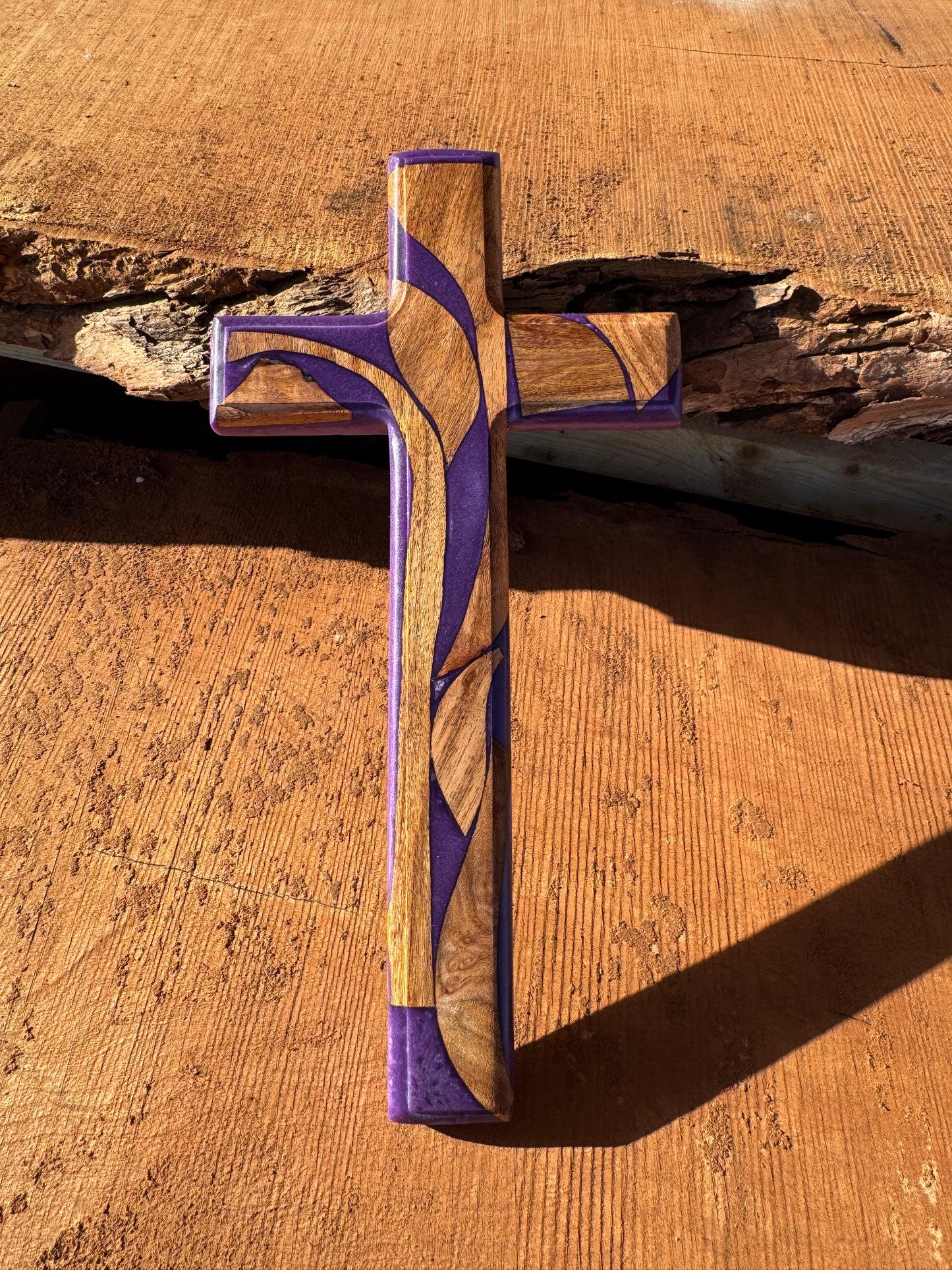 Mesquite Epoxy Cross