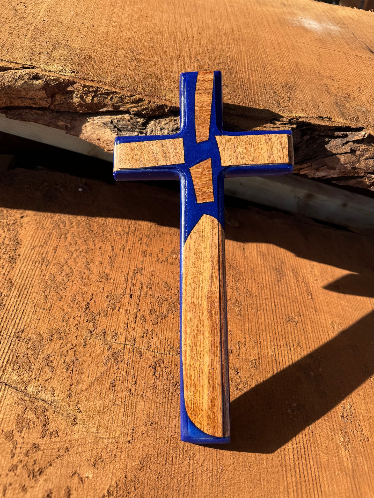 Mesquite Epoxy Cross